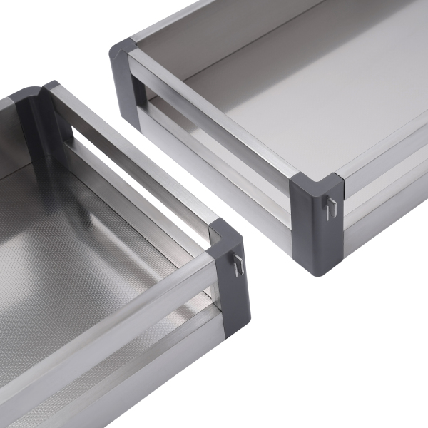 Blind Corner Cabinet, Blind Corner Cabinet Organizer, Corner Optimizer, Chrome Blind Corner Soft Close